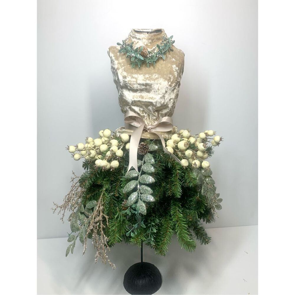 Christmas Tree Dress Form Mannequin Cherish the Seasons 28” Centerpiece Tree NWT